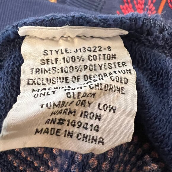 Johnny Was Celestin Side-Split Sweatshirt size XS - Picture 9 of 10